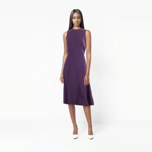 Michael Kors Collection Blackberry Wool Dress Size 4